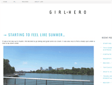 Tablet Screenshot of girlhero.net